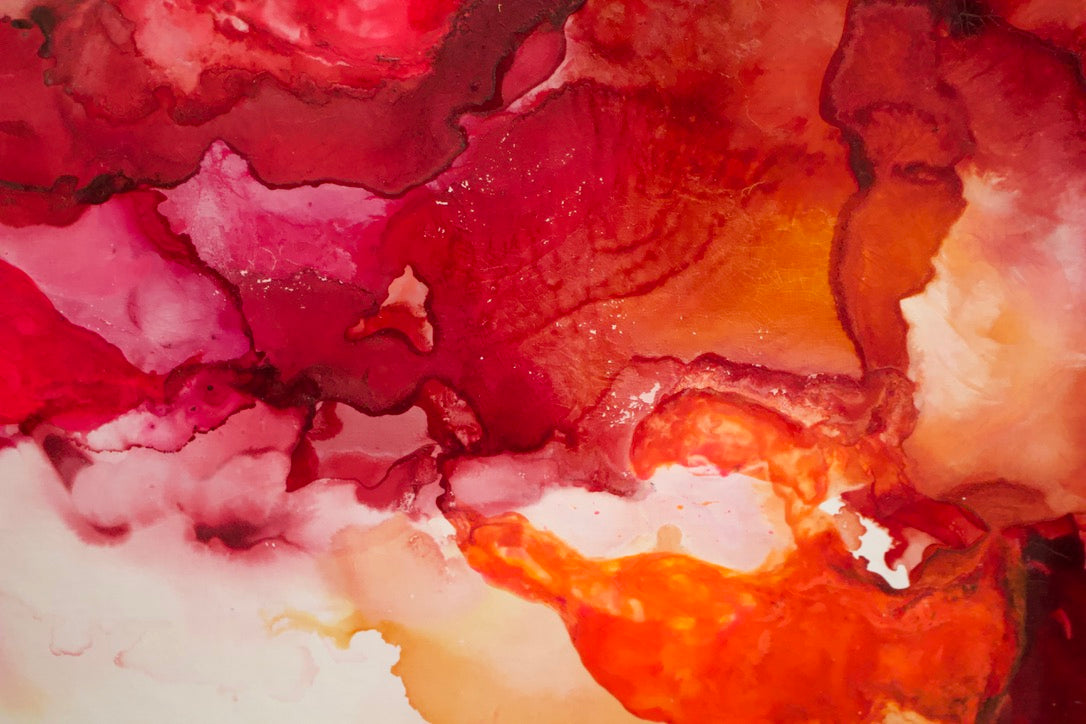 Original Kunstwerk "Pink" aus der Reihe Inks