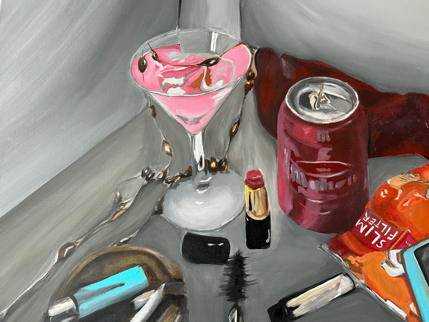 Original Kunstwerk "my perspektive" aus der Reihe "Girlhood"