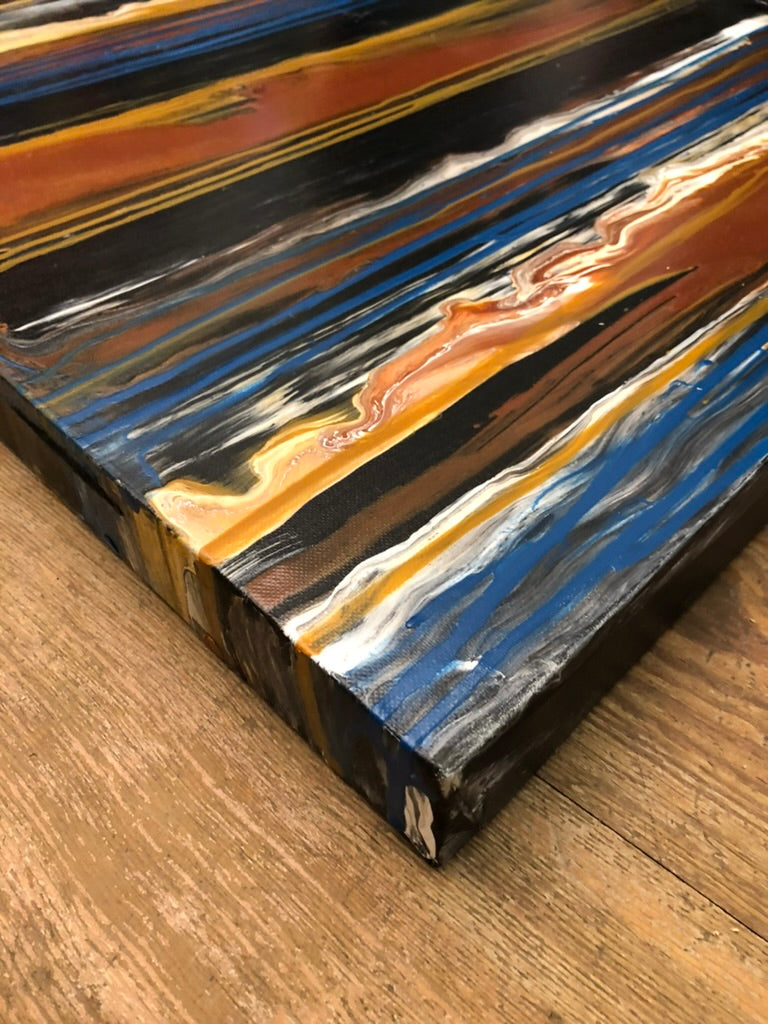 Original Kunstwerk "Erdtöne" aus der Reihe Abstrakt