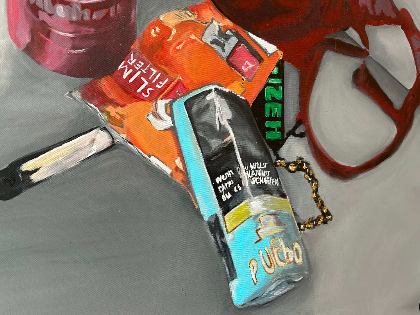 Original Kunstwerk "my perspektive" aus der Reihe "Girlhood"