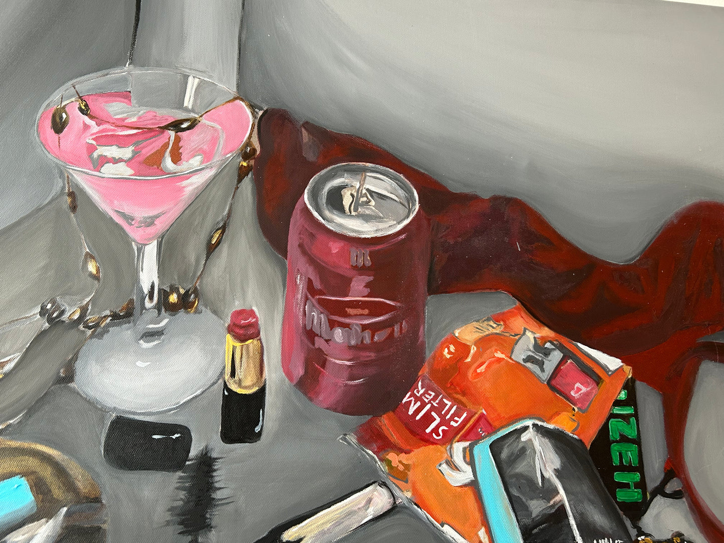Original Kunstwerk "my perspektive" aus der Reihe "Girlhood"