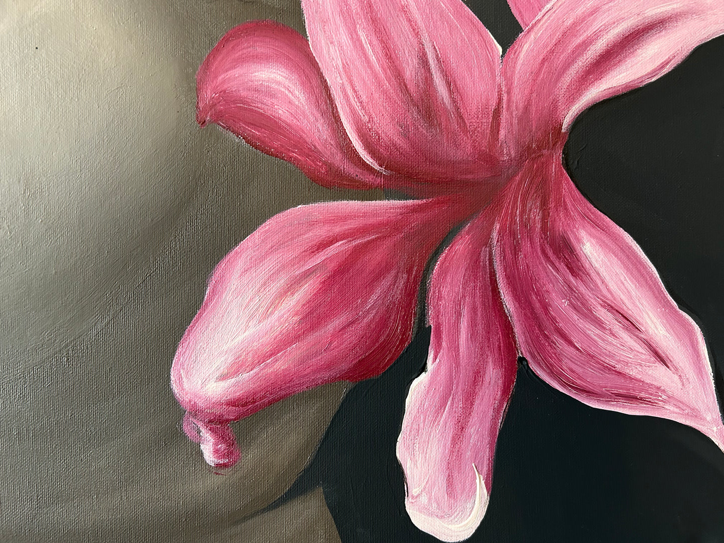 Original Kunstwerk "flower lady" aus der Reihe Realismus