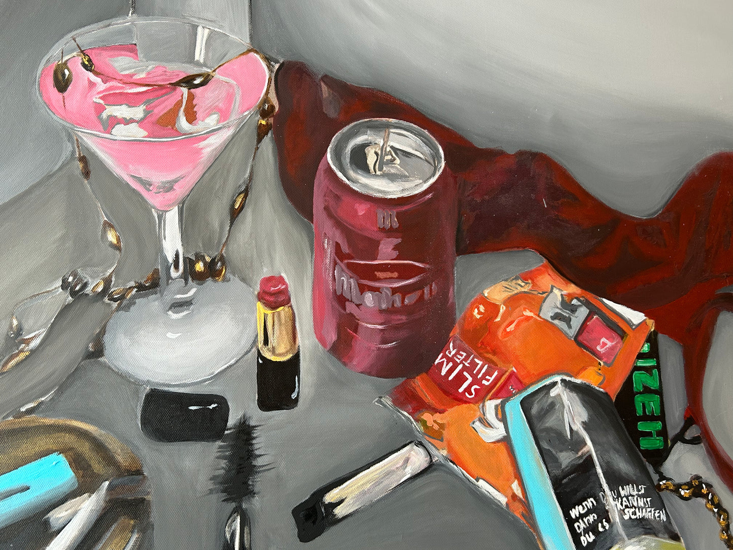Original Kunstwerk "my perspektive" aus der Reihe "Girlhood"