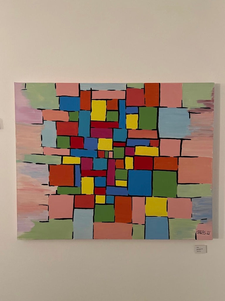Original Kunstwerk "Puzzle" aus der Reihe Abstrakt