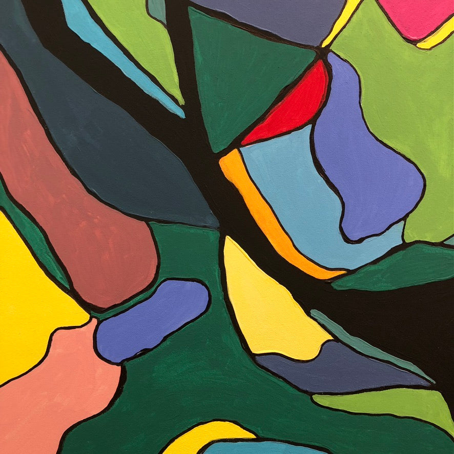 Original Kunstwerk "Tree of Life" aus der Reihe Abstrakt