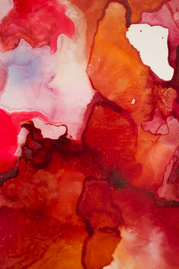 Original Kunstwerk "Pink" aus der Reihe Inks