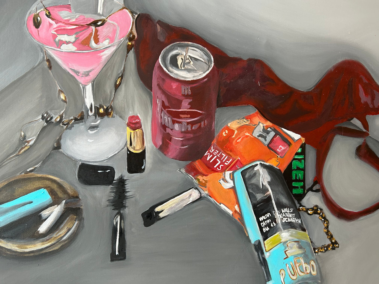 Original Kunstwerk "my perspektive" aus der Reihe "Girlhood"