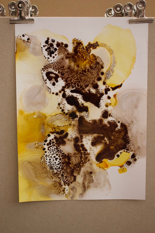 Original Kunstwerk "Giraffe" aus der Reihe Inks