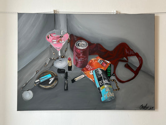 Original Kunstwerk "my perspektive" aus der Reihe "Girlhood"