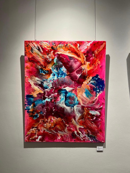 Original Kunstwerk "Summer" aus der Reihe Fluid 01