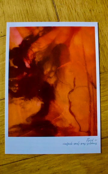 Postkarten 5er Set "Sunset" aus der Reihe Fluid