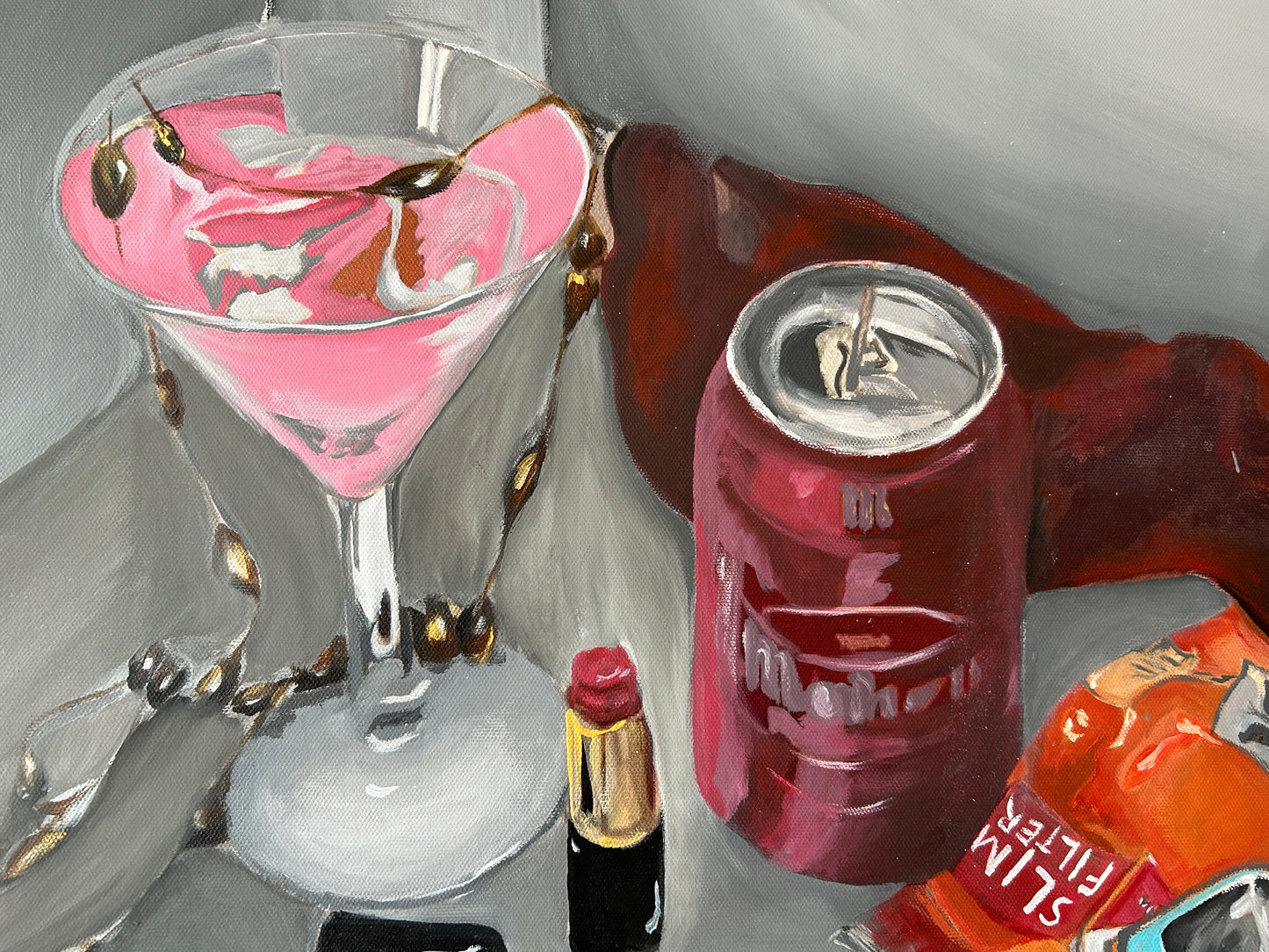 Original Kunstwerk "my perspektive" aus der Reihe "Girlhood"