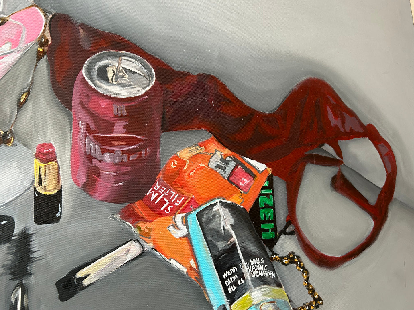 Original Kunstwerk "my perspektive" aus der Reihe "Girlhood"