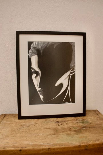 Original Kunstwerk "Schattenfrau" aus der Reihe Schattenfrauen klein