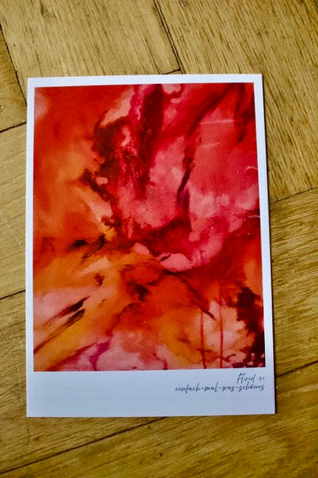 Postkarten 5er Set "Sunset" aus der Reihe Fluid
