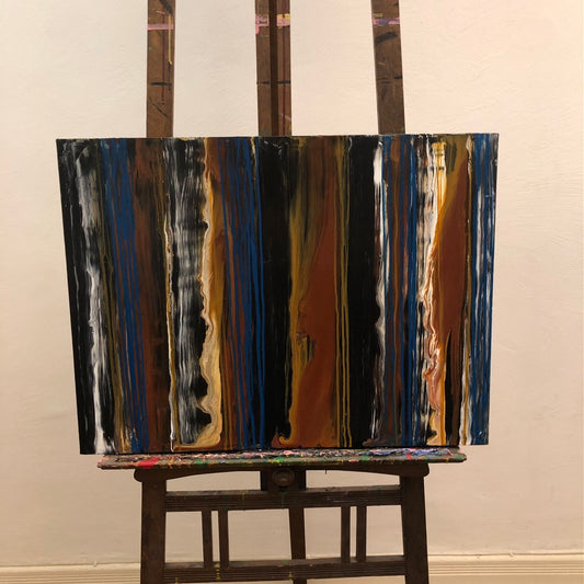 Original Kunstwerk "Erdtöne" aus der Reihe Abstrakt