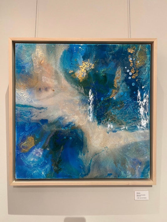 Original Kunstwerk "Whisper" aus der Reihe Fluid 01