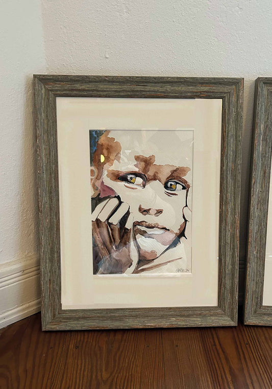 Original Kunstwerk "Junge " aus der Reihe Begegnungen Malibu 2024