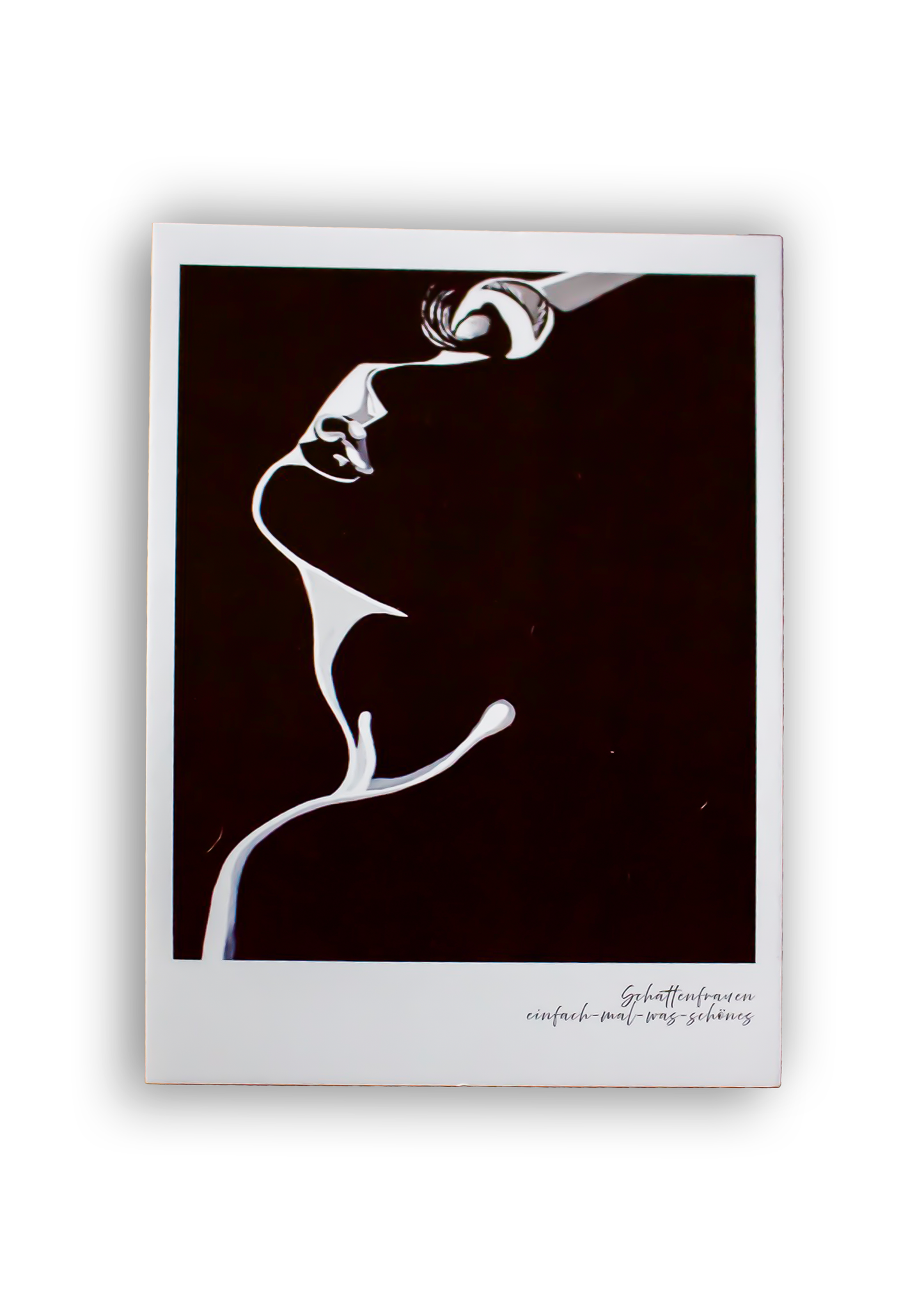 Postkarten 5er Set "Schattenfrauen " aus der Reihe Schattenfrauen